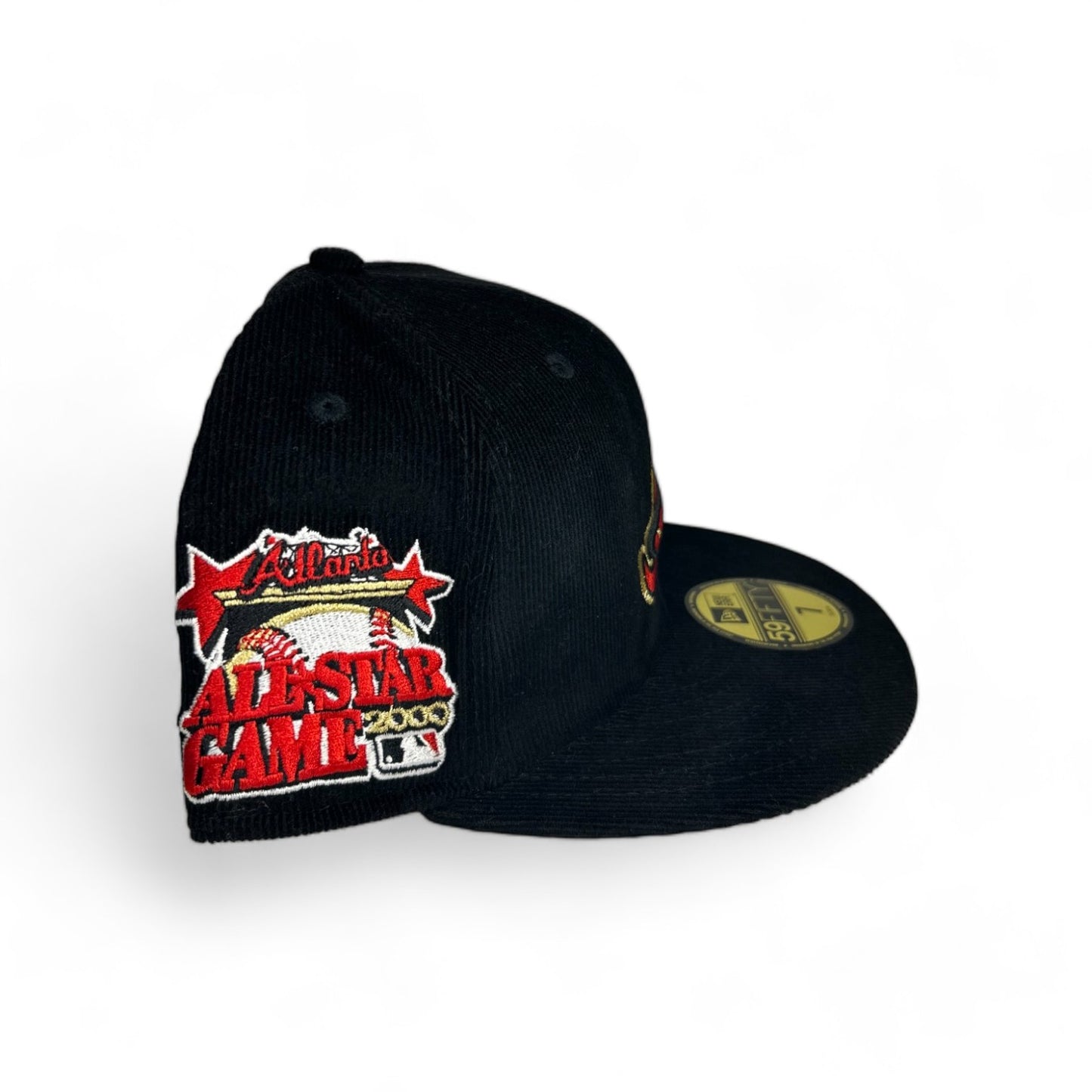 ATLANTA BRAVES CORDUROY 2000 ALL STAR GAME NEW ERA 59FIFTY HAT