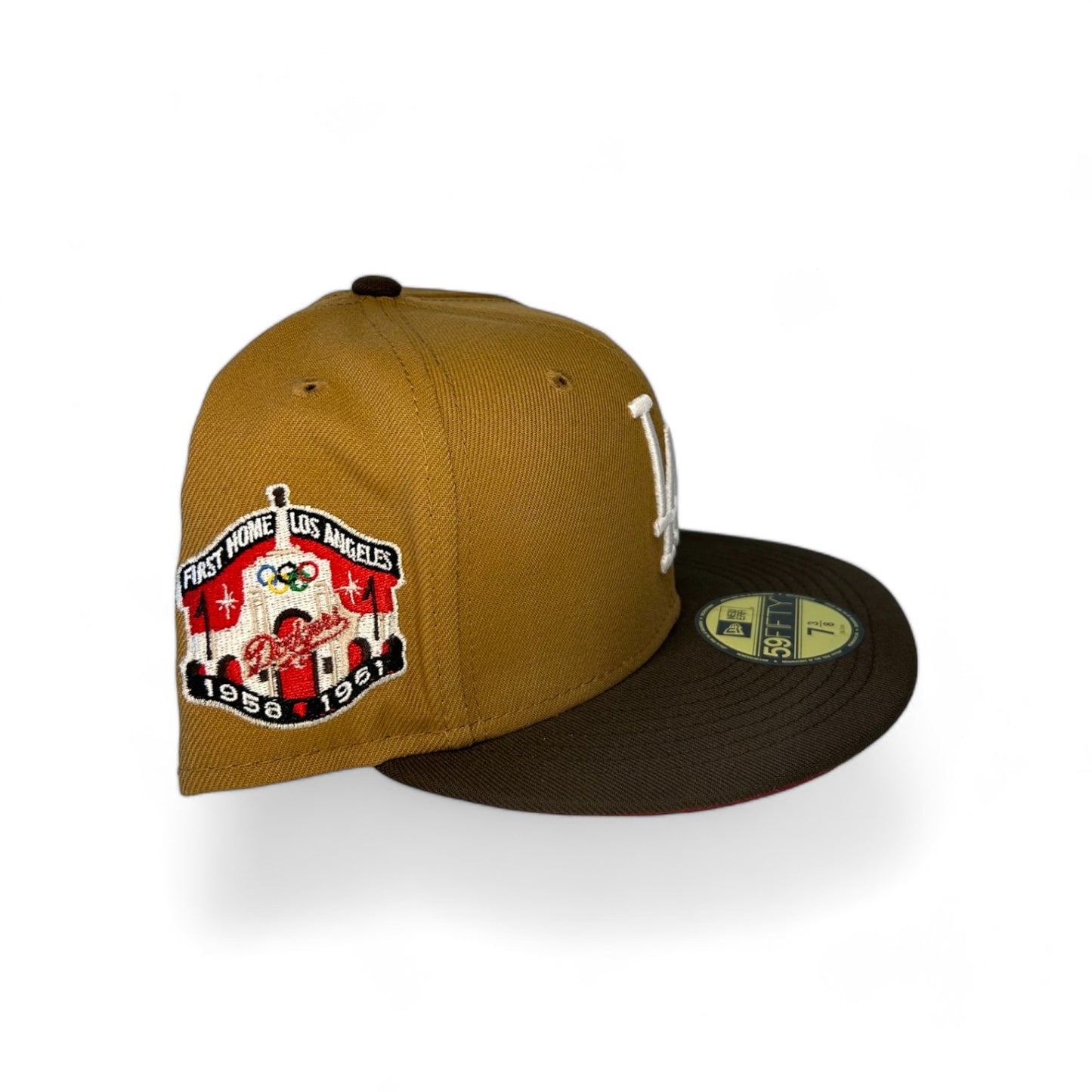 LOS ANGELES DODGERS COLISEUM PATCH NEW ERA 59FIFTY HAT