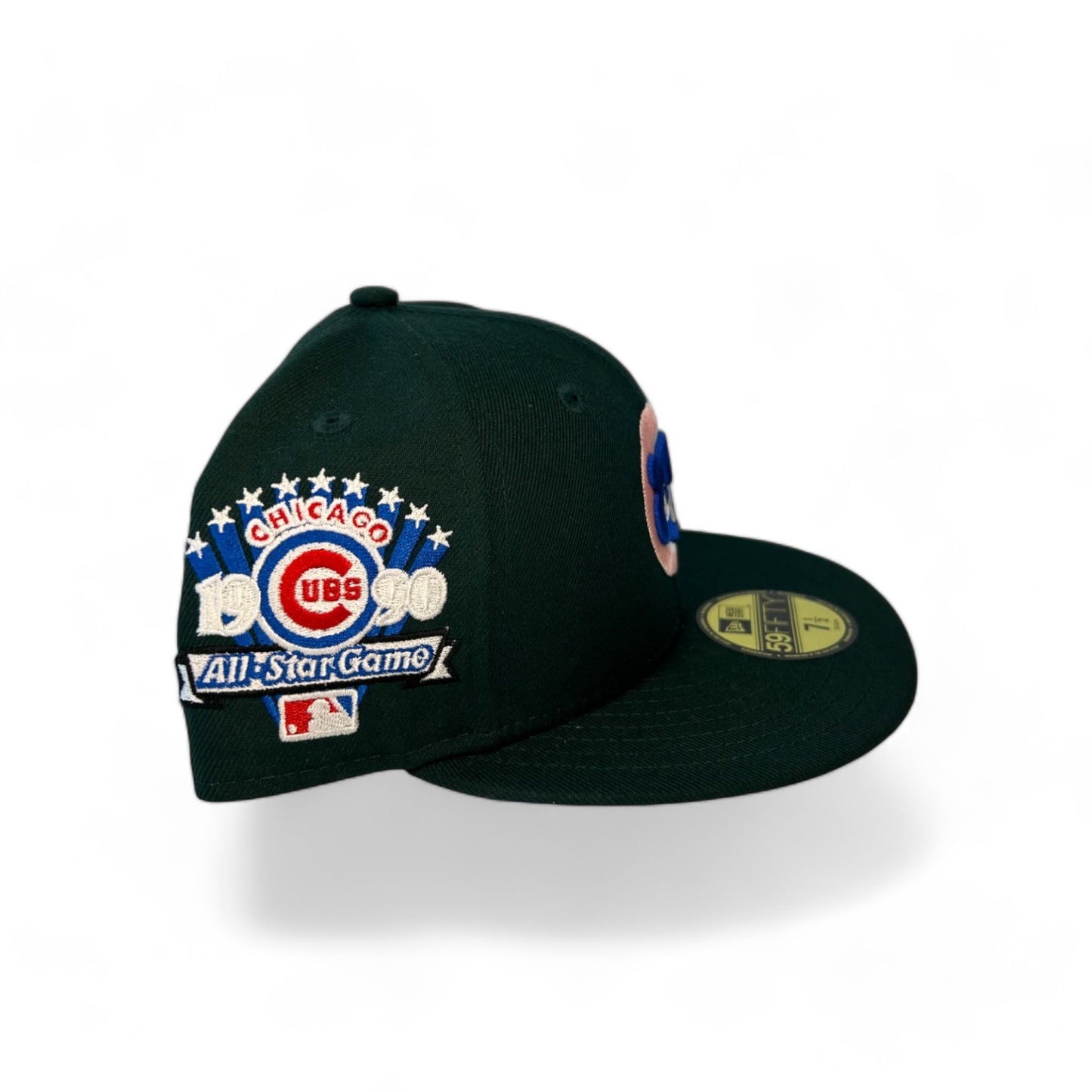 CHICAGO CUBS "GREEN EGGS & HAM" 1990 ALL STAR GAME NEW ERA 59FIFTY HAT