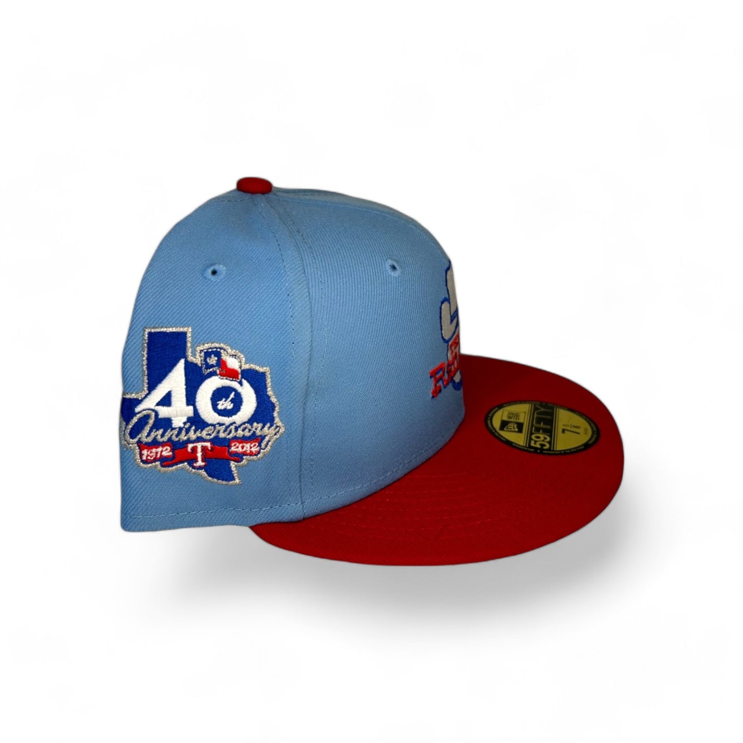 TEXAS RANGERS "COWBOY" 40TH ANNIVERSARY NEW ERA 59FIFTY HAT