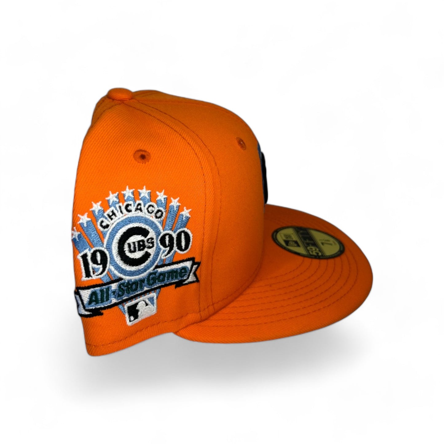 CHICAGO CUBS "FROZEN TANGERINE" 1990 ALL STAR GAME NEW ERA 59FIFTY HAT