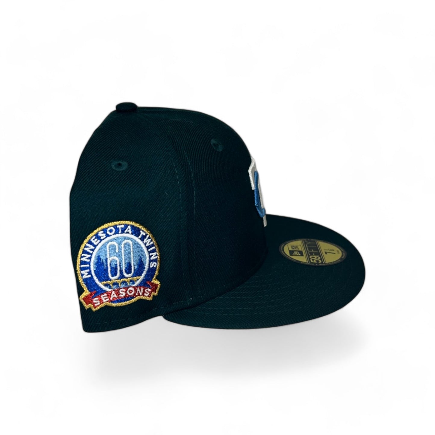 MINNESOTA TWINS GREEN ICY" 60TH ANNIVERSARY NEW ERA 59FIFTY FITTED HAT