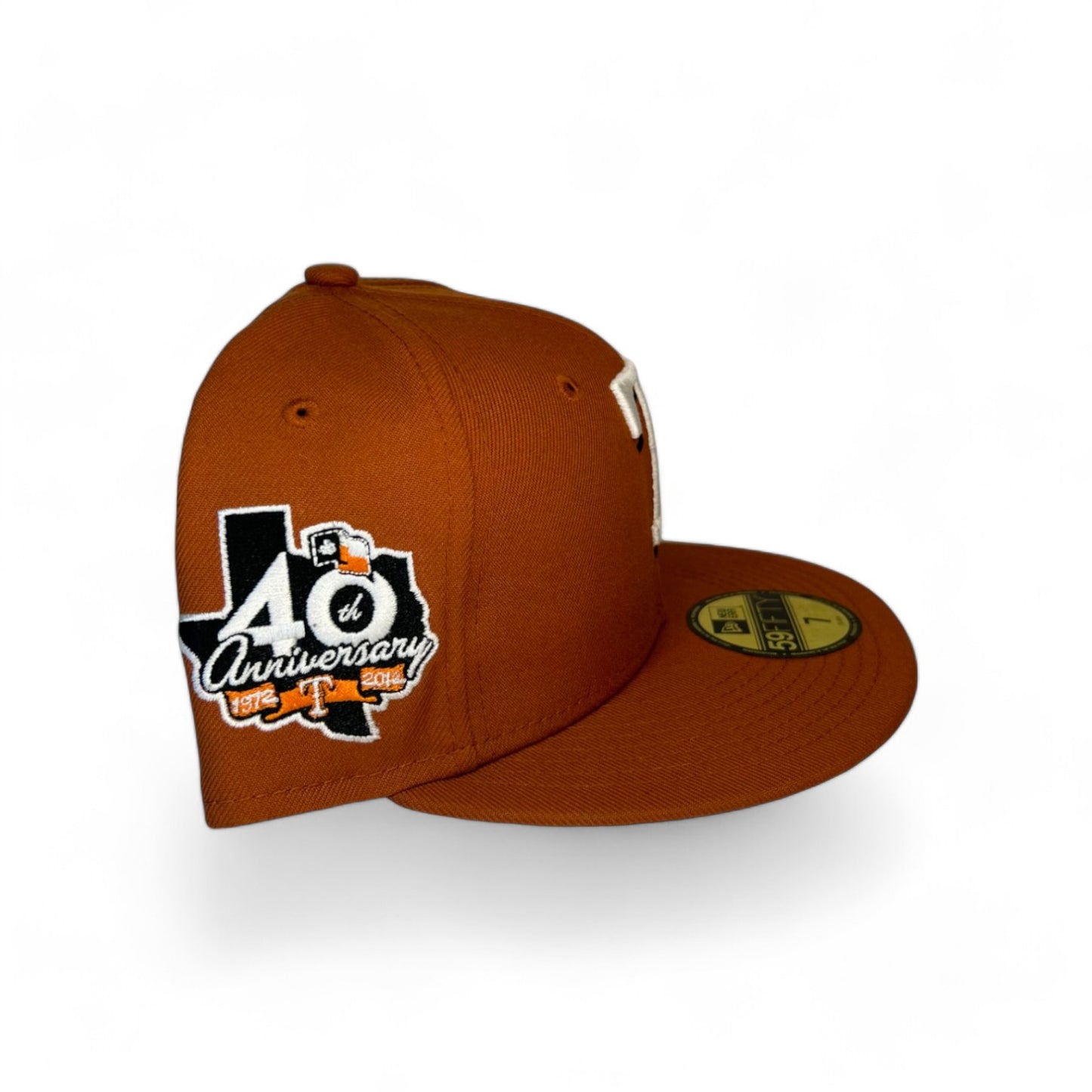 TEXAS RANGERS 2021 "COLLEGE CROSSOVER" 40TH ANNIVERSARY NEW ERA 59FIFTY HAT