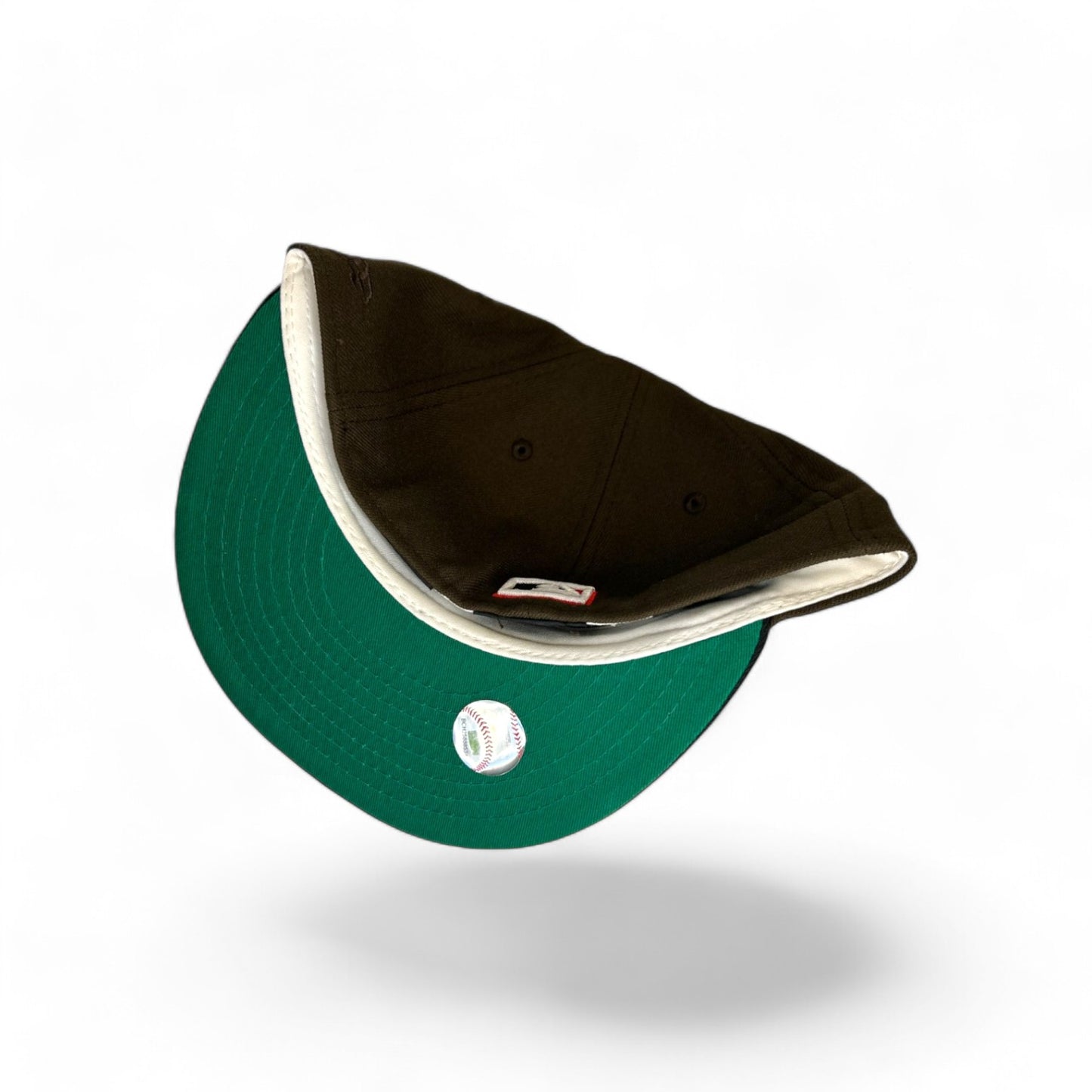 LOS ANGELES DODGERS "GREEN MOCHA" 100TH ANNIVERSARY NEW ERA 59FIFTY HAT