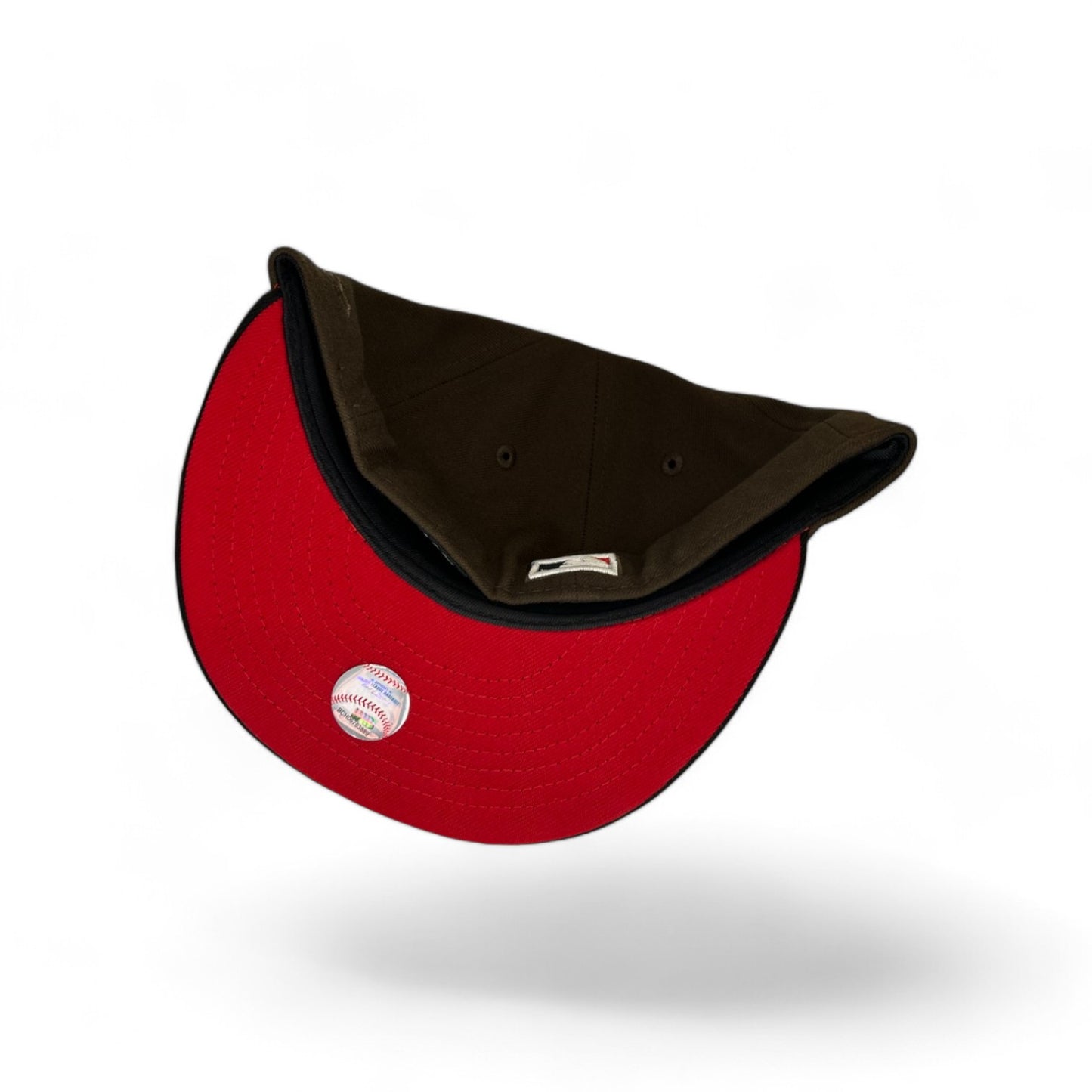 LOS ANGELES DODGERS "RED MOCHA" 100TH ANNIVERSARY NEW ERA 59FIFTY HAT