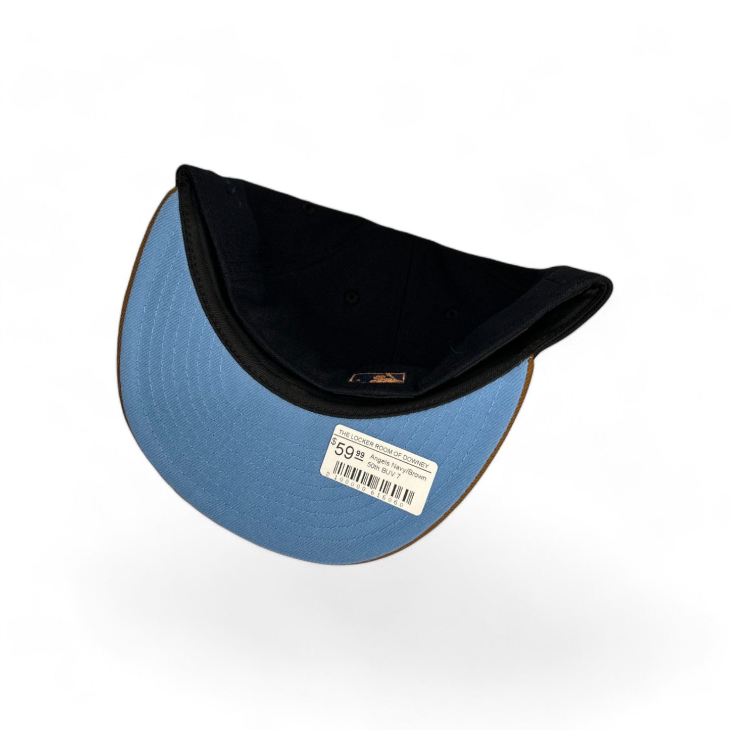 ANAHEIM ANGELS "BLUEBERRY PANCAKE" 50TH ANNIVERSARY NEW ERA 59FIFTY HAT
