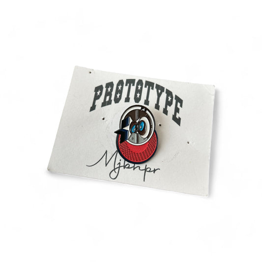 MJBHPR X MANOLO PRADO "RED CLAY" PIN