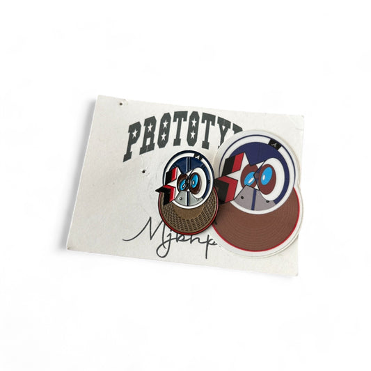 MJBHPR X MANOLO PRADO "MUD BOTTOM" PIN