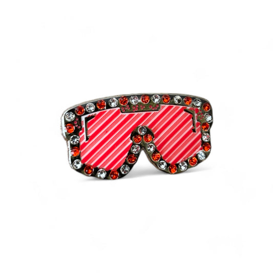 CANDY CANE BLING CHONCHIS PIN