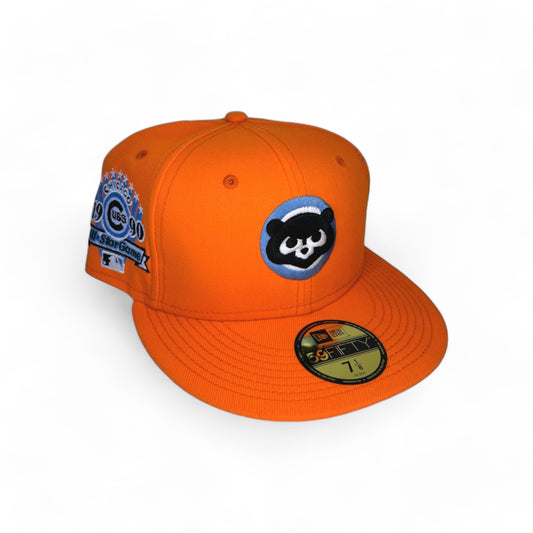CHICAGO CUBS "FROZEN TANGERINE" 1990 ALL STAR GAME NEW ERA 59FIFTY HAT