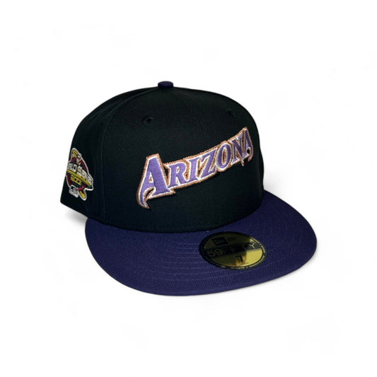 ARIZONA DIAMONDBACKS "SCRIPT RETRO" 2001 WORLD SERIES NEW ERA 59FIFTY HAT