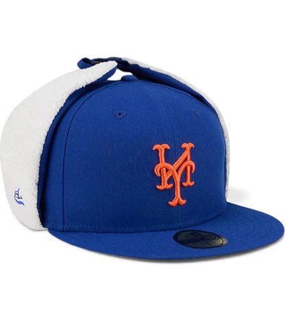 NEW YORK METS NBA CROSSOVER KNICKS FUR TRAPPER 59FIFTY FITTED